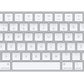 Apple Magic - USB Wired + Bluetooth Wireless Keyboard in Aluminium / White (QWERTZ Hungarian)