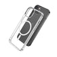 eSTUFF BERLIN Magnetic Hybrid mobile phone case for iPhone 13 Mini in Transparent