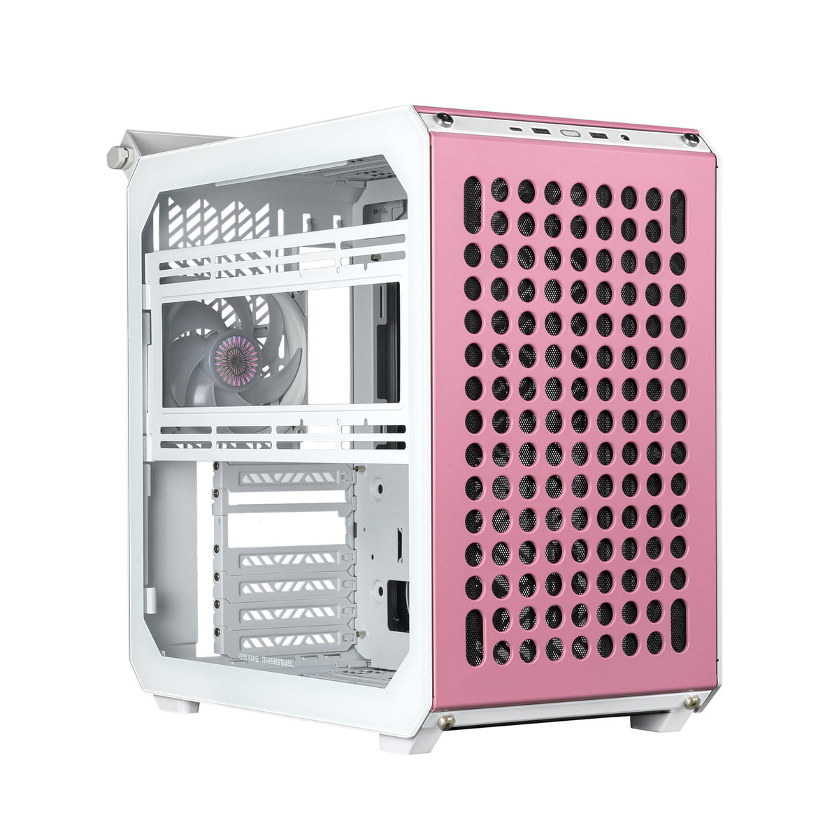 Cooler Master QUBE 500 Flatpack - ATX Mid Tower Case in Macaron Edition