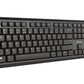 Trust TK-350 - RF Wireless Membrane Keyboard in Black (QWERTY UK)