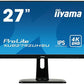 iiyama ProLite XUB2792UHSU-B1 - 68.6 cm (27") - 3840 x 2160 pixels 4K UHD LED Monitor