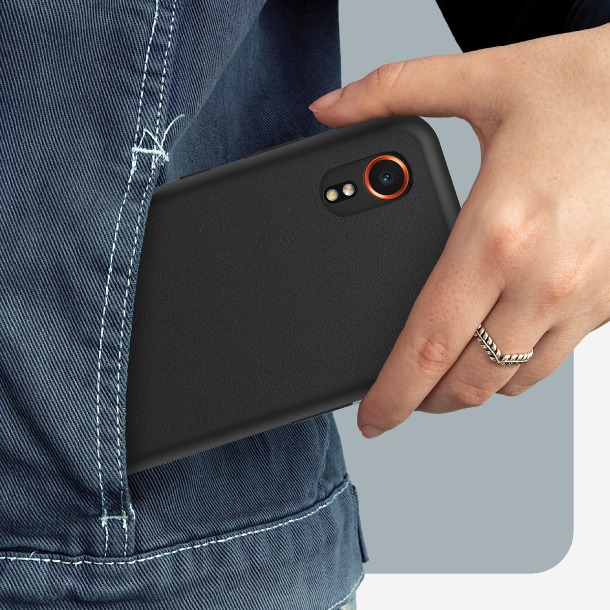OtterBox React Series for Galaxy XCover 7 in Black