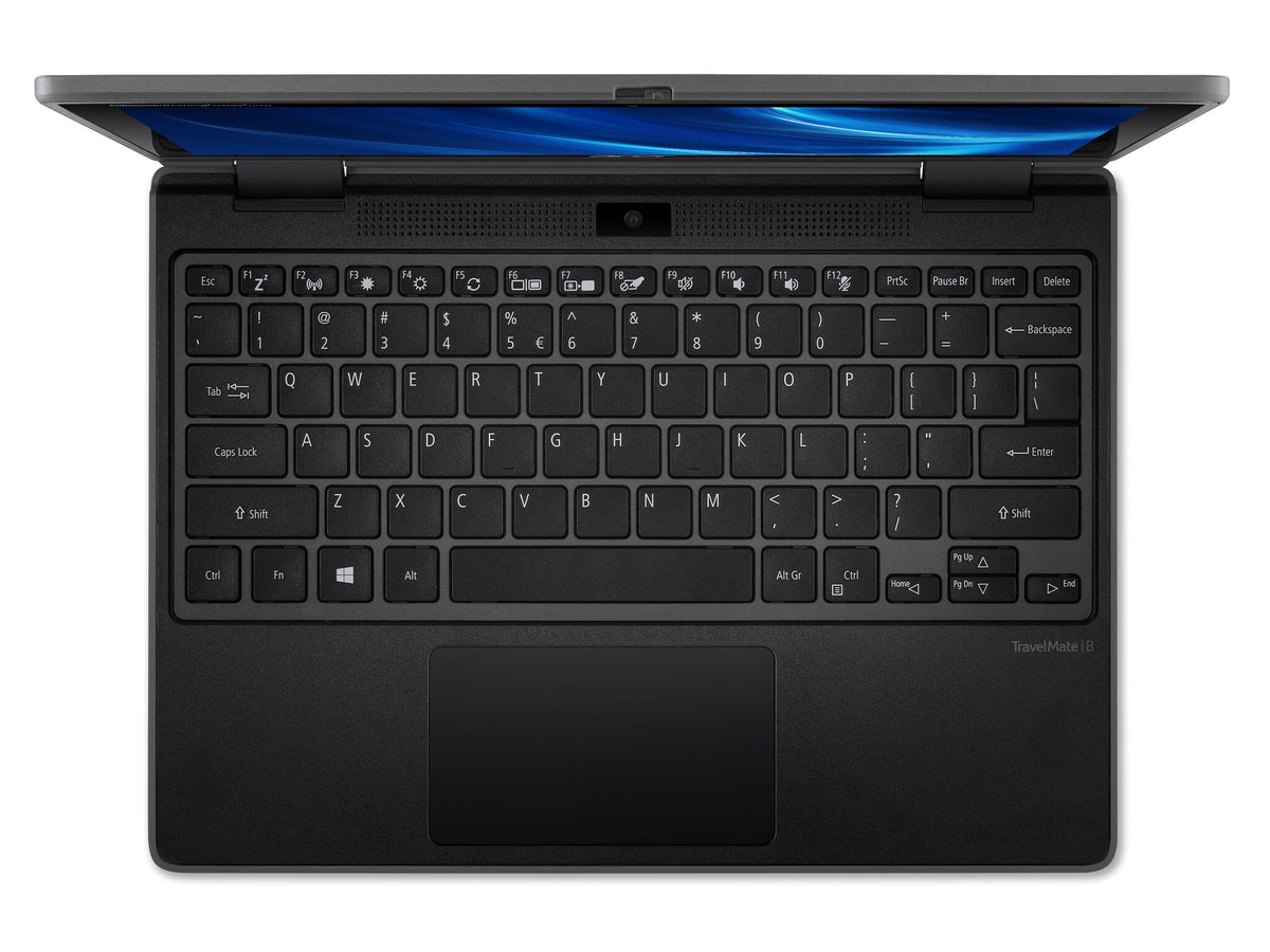 Acer TravelMate Spin B3 - 29.5 cm (11.6") - Touchscreen - Intel® Celeron® N5100 - 4 GB DDR4-SDRAM -128 GB eMMC - Wi-Fi 6 - Windows 11 Pro Education - Black