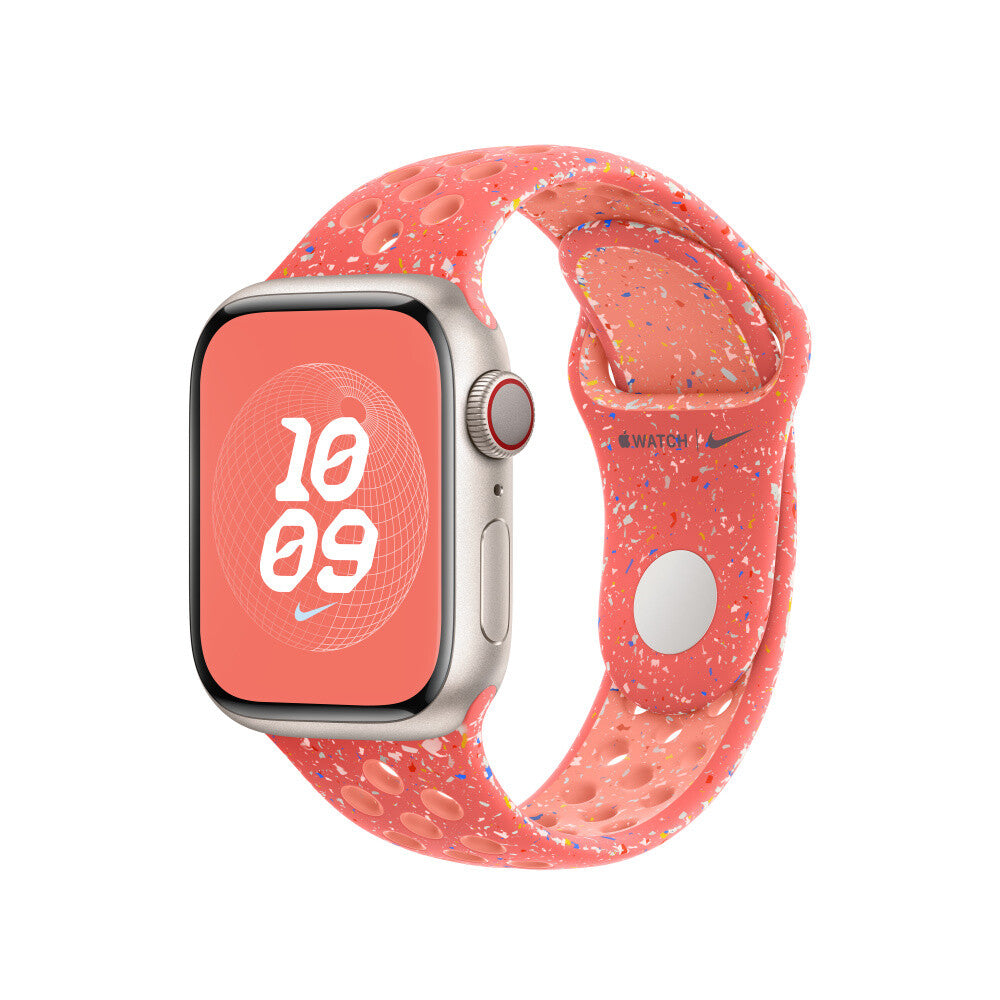 Apple MUUY3ZM/A - 41mm Magic Ember Nike Sport Band - M/L