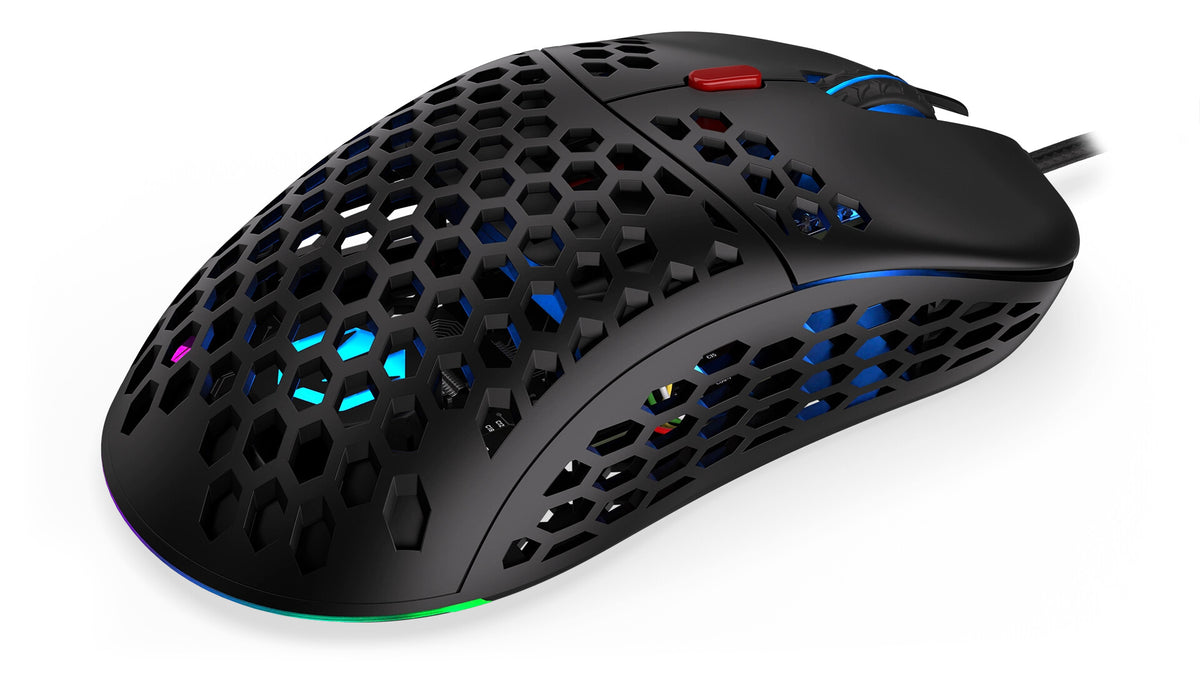 ENDORFY LIX Plus - USB Type-C Wired Optical Mouse in Black - 19,000 DPI