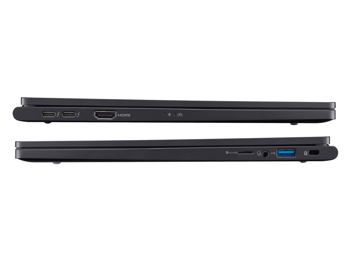 Acer TravelMate P6 TMP614-53 Laptop - 35.6 cm (14") - Intel® Core™ i7-1355U - 16 GB LPDDR5-SDRAM - 512 GB SSD - Wi-Fi 6E - Windows 11 Pro - Black
