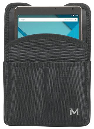 Mobilis RefugeTablet holster with belt for 10" Universal Tablets in Black