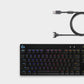 Logitech G - G PRO TKL - USB Wired RGB Mechanical Gaming Keyboard in Black (QWERTY UK)