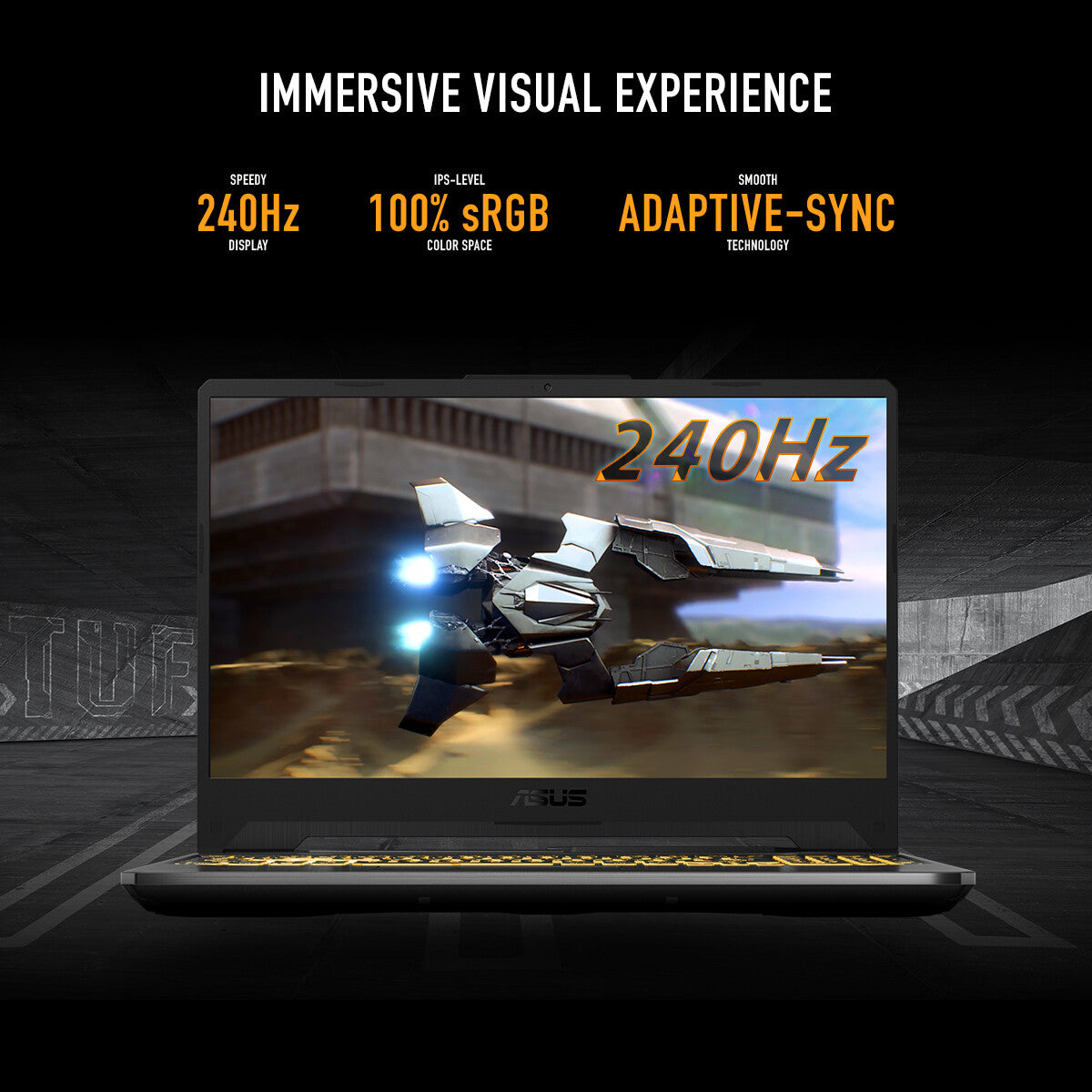 ASUS TUF Gaming A15 Laptop - 39.6 cm (15.6&quot;) - AMD Ryzen™ 7 7435HS - 16 GB DDR5-SDRAM - 512 GB SSD - NVIDIA GeForce RTX 3050 - Wi-Fi 6 - Windows 11 Home - Black