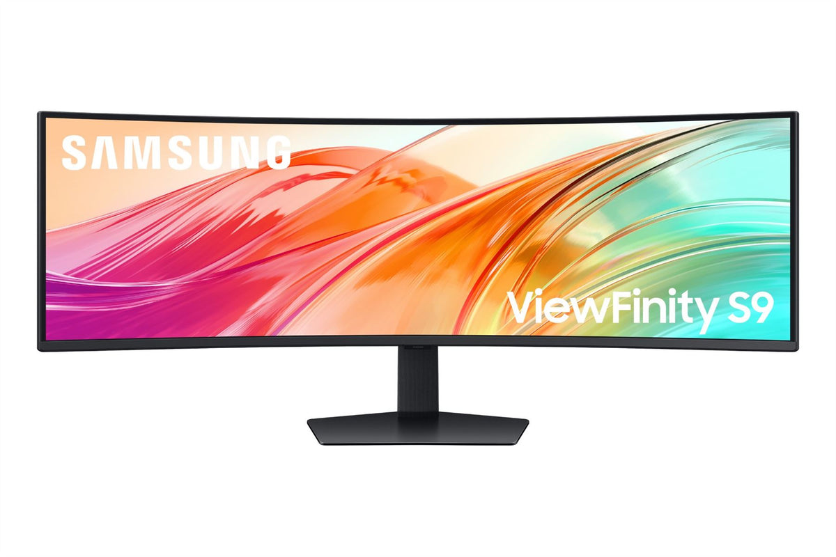 Samsung S95UC computer monitor 124.5 cm (49") 5120 x 1440 pixels Dual QHD LCD Black