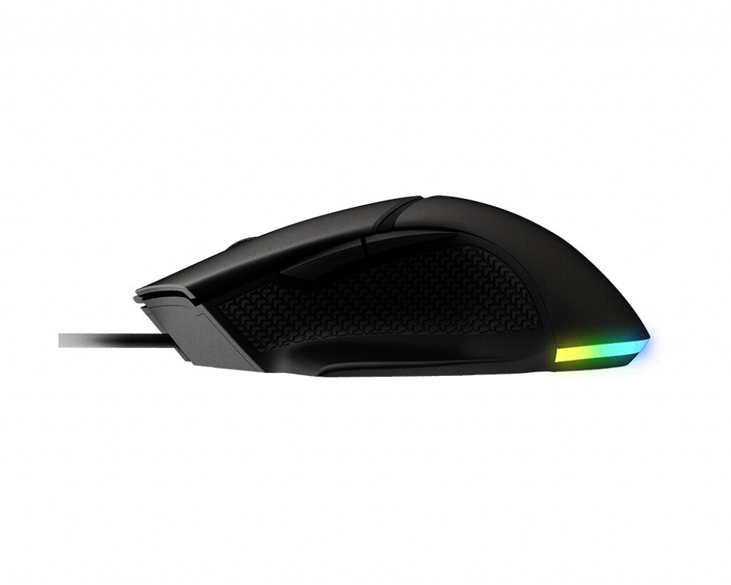 MSI CLUTCH GM20 ELITE - Optical Gaming Mouse in Black - 6,400 DPI