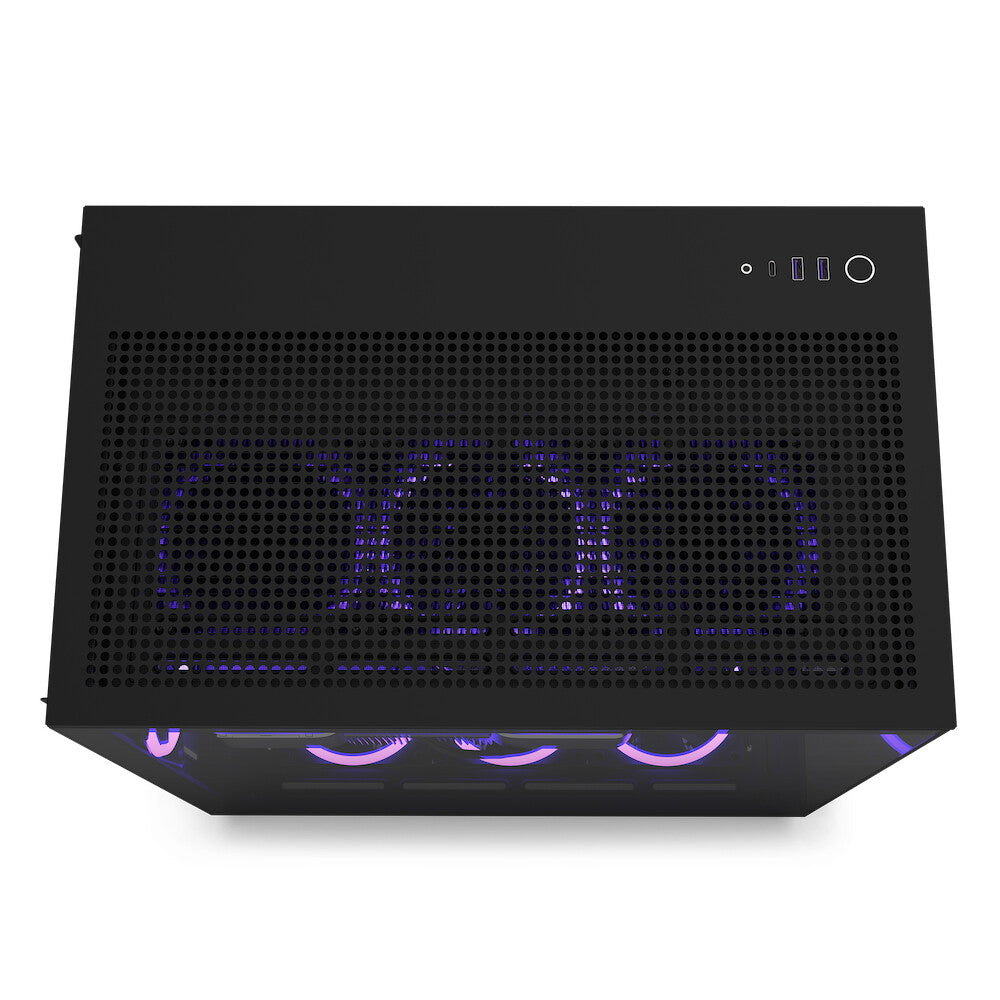 NZXT H9 Flow - ATX Mid Tower Case in Black