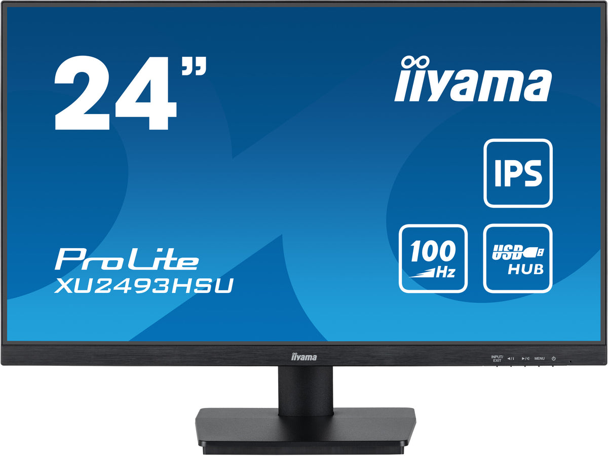 iiyama ProLite XU2493HSU-B6 - 61 cm (24") - 1920 x 1080 pixels Full HD LED Monitor