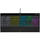 Corsair K55 RGB Pro - USB Wired RGB Mechanical Gaming keyboard in Black (UK QWERTY)