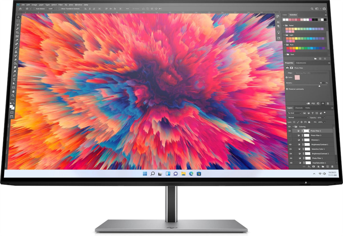 HP Z24q G3 60.5 cm (23.8") 2560 x 1440 pixels Quad HD Silver Monitor