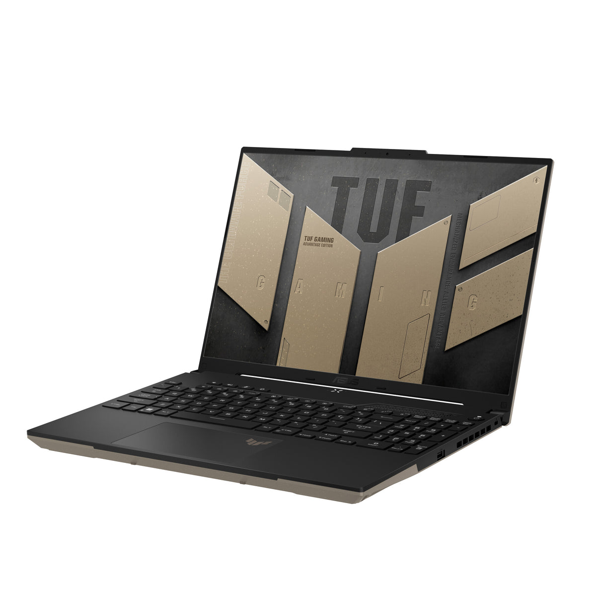 ASUS TUF Gaming A16 "Advantage Edition" Laptop - 40.6 cm (16") - AMD Ryzen™ 9 7940HS - 16 GB DDR5-SDRAM - 1 TB SSD - AMD Radeon RX 7600S - Wi-Fi 6 - Windows 11 Home - Black / Sand