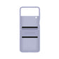 Samsung Flap Leather Cover for Galaxy Z Flip4 in Purple