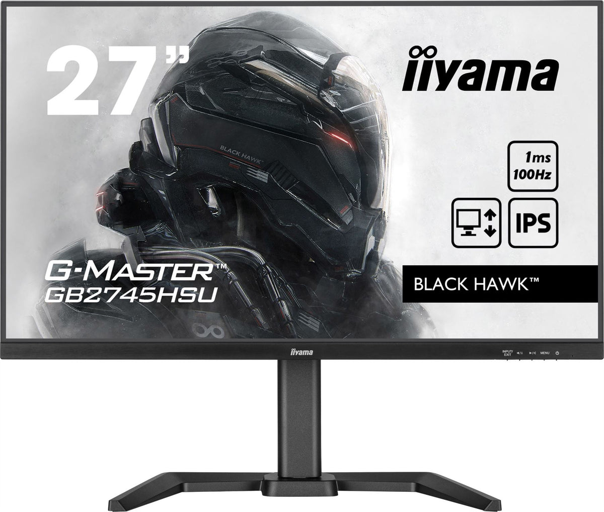 iiyama G-MASTER GB2745HSU-B2 - 68.6 cm (27") - 1920 x 1080 pixels FHD Monitor