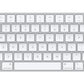 Apple Magic -  USB Wired + Bluetooth Wireless Keyboard in Aluminium / White (QWERTY US)