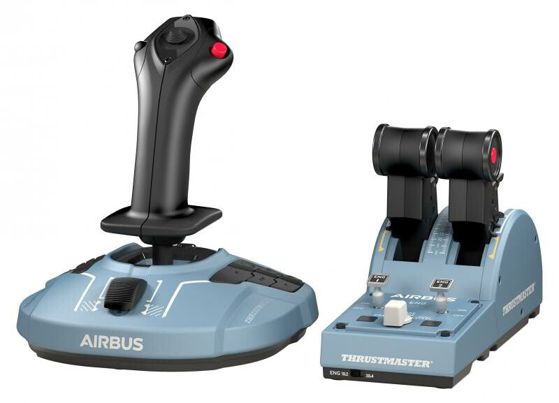 Thrustmaster TCA Officer Pack "Airbus Edition" - USB-C Wired Joystick + Throttle Quadrant for PC