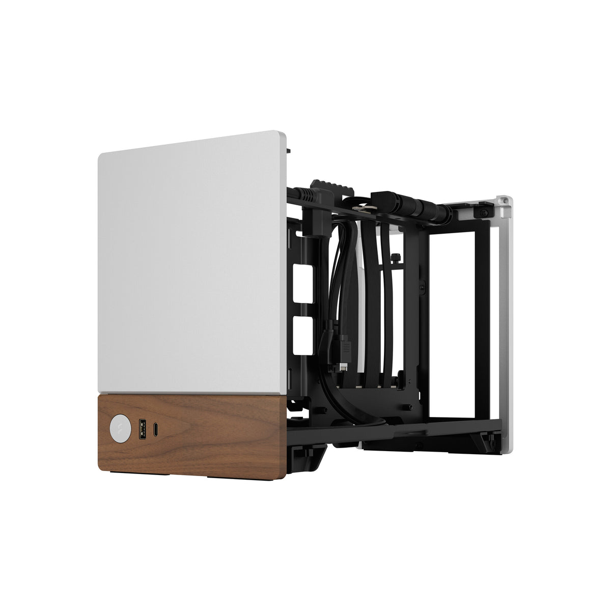 Fractal Design Terra - Mini ITX Desktop Case in Silver