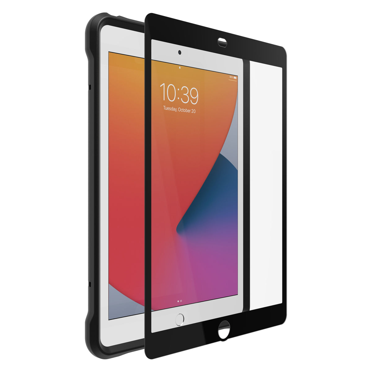 OtterBox UnlimitED Kickstand Case for 10.2&quot; iPad in Black / Transparent - No Packaging