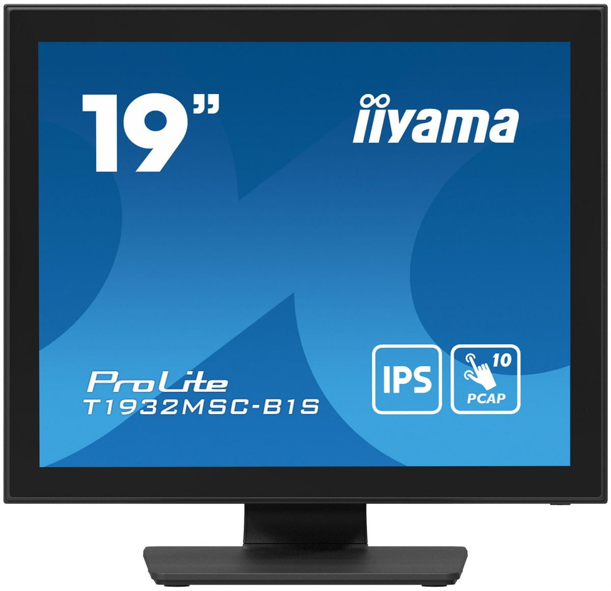 iiyama ProLite T1932MSC-B1S computer monitor 48.3 cm (19&quot;) 1280 x 1024 pixels Full HD LED Touchscreen Tabletop Black