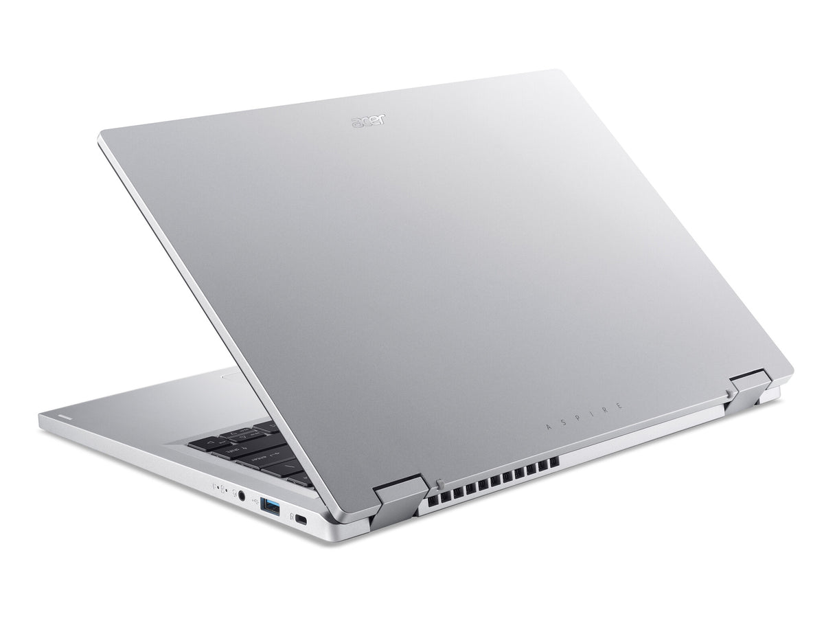 Acer Aspire 3 Spin 14 Hybrid (2-in-1) - 35.6 cm (14") - Touchscreen - Intel Core i3 N305 - 8 GB LPDDR5-SDRAM - 128 GB SSD - Wi-Fi 6E - Windows 11 - Silver