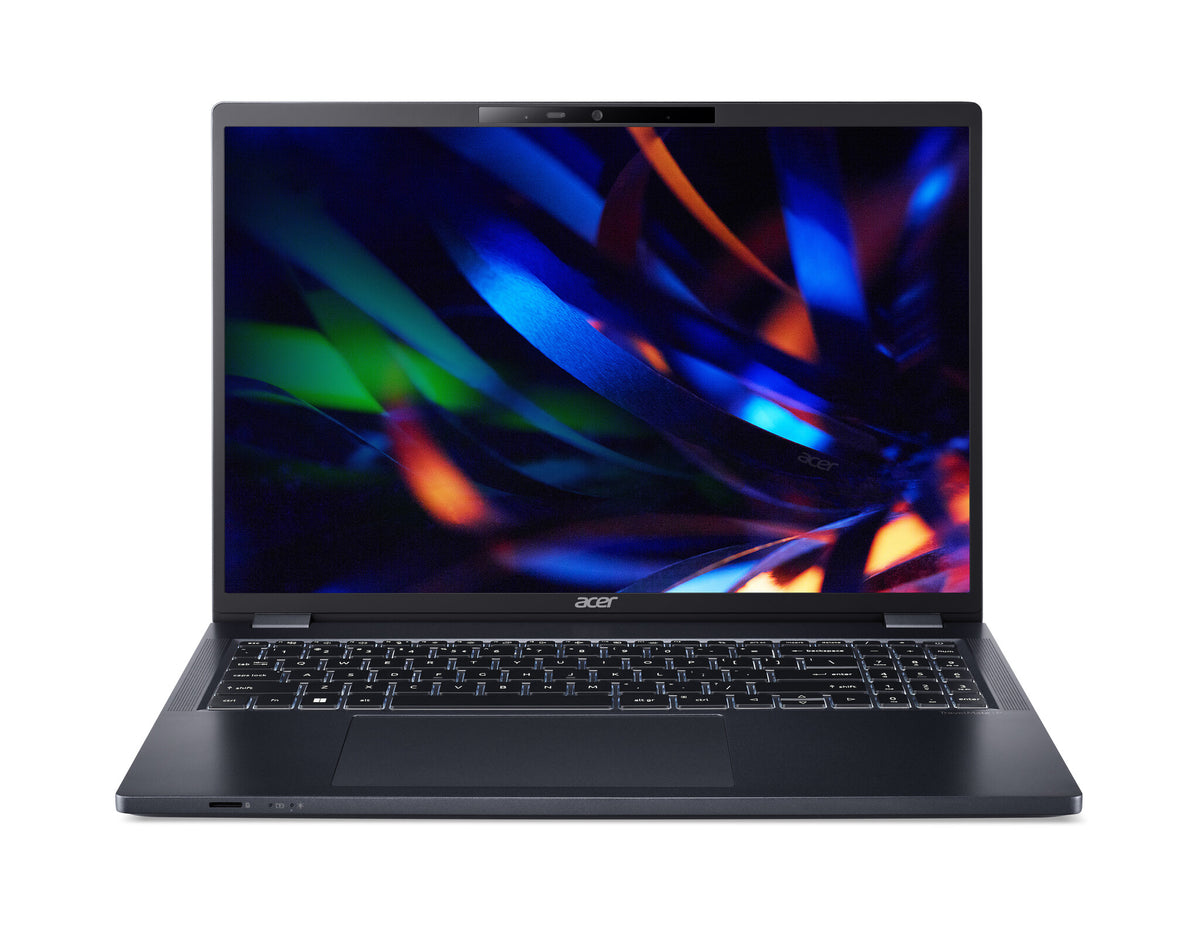 Acer TravelMate P4 Laptop - 40.6 cm (16") - Intel® Core™ i7-1355U - 16 GB DDR4-SDRAM - 512 GB SSD - Wi-Fi 6E - Windows 11 Pro - Blue