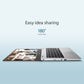 ASUS Chromebook CB1400CKA-NK0570 - 35.6 cm (14") - Intel® Celeron® N N4500 - 4 GB LPDDR4x-SDRAM - 64 GB eMMC - Wi-Fi 6 - ChromeOS - Silver