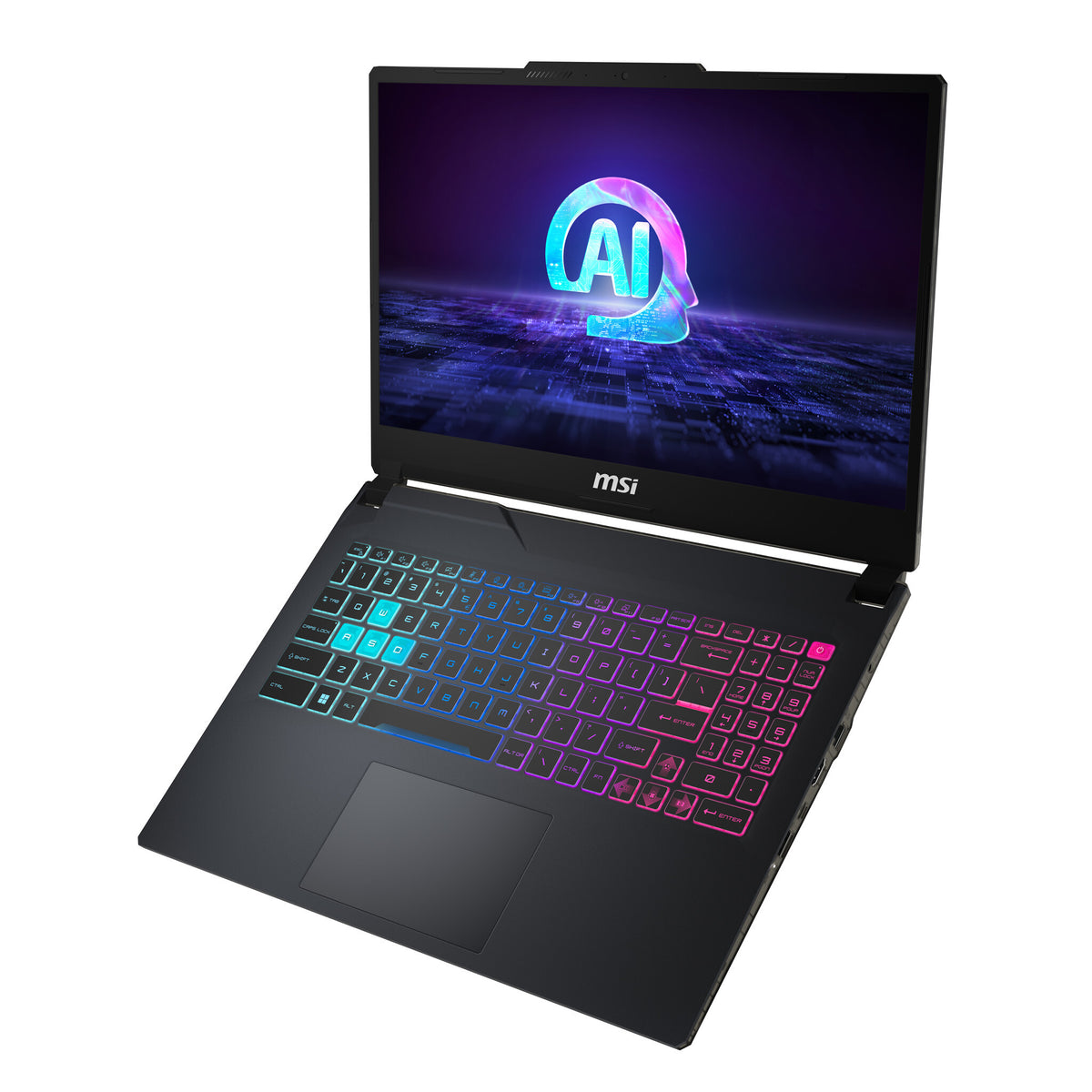 MSI Cyborg 15 AI Laptop - 39.6 cm (15.6&quot;) - Intel Core Ultra 7 155H - 16 GB DDR5-SDRAM - 512 GB SSD - NVIDIA GeForce RTX 4050 - Wi-Fi 6E - Windows 11 Home - Black