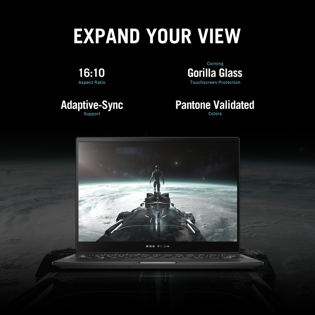 ASUS ROG Flow X13 Hybrid (2-in-1) - 34 cm (13.4") - Touchscreen - AMD Ryzen™ 9 5980HS - 16 GB LPDDR4x-SDRAM - 1 TB SSD - NVIDIA GeForce RTX 3050 Ti - Wi-Fi 6 - Windows 10 Pro - Black