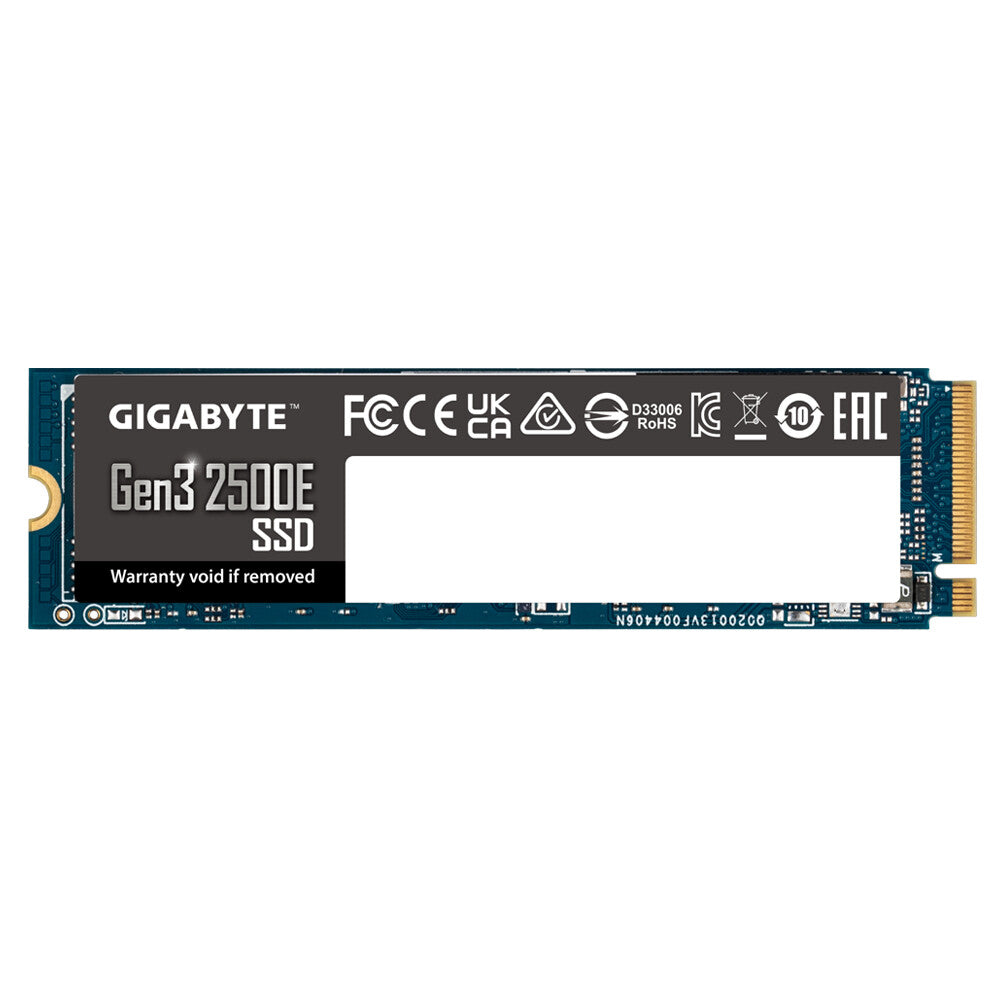 GIGABYTE Gen3 2500E - PCI Express 3.0 NVMe 3D NAND M.2 SSD - 1 TB
