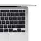 Apple MacBook Air Laptop - 33.8 cm (13.3") - Apple M1 - 8 GB RAM - 256 GB SSD - Wi-Fi 6 - macOS Big Sur - Silver