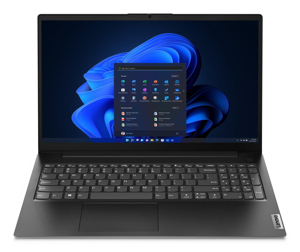 Lenovo V V15 Laptop - 39.6 cm (15.6&quot;) - Intel® Core™ i5-13420H - 16 GB DDR4-SDRAM - 512 GB SSD - Wi-Fi 5 - Windows 11 Pro - Black