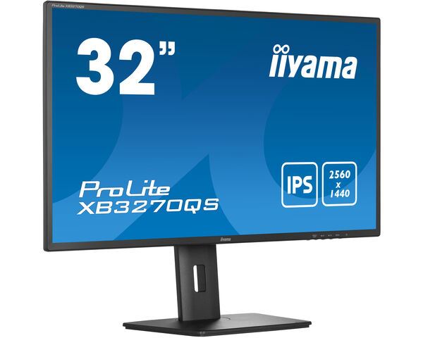 iiyama ProLite XB3270QS-B5 Computer Monitor 80 cm (31.5") 2560 x 1440 pixels Wide Quad HD LED Black