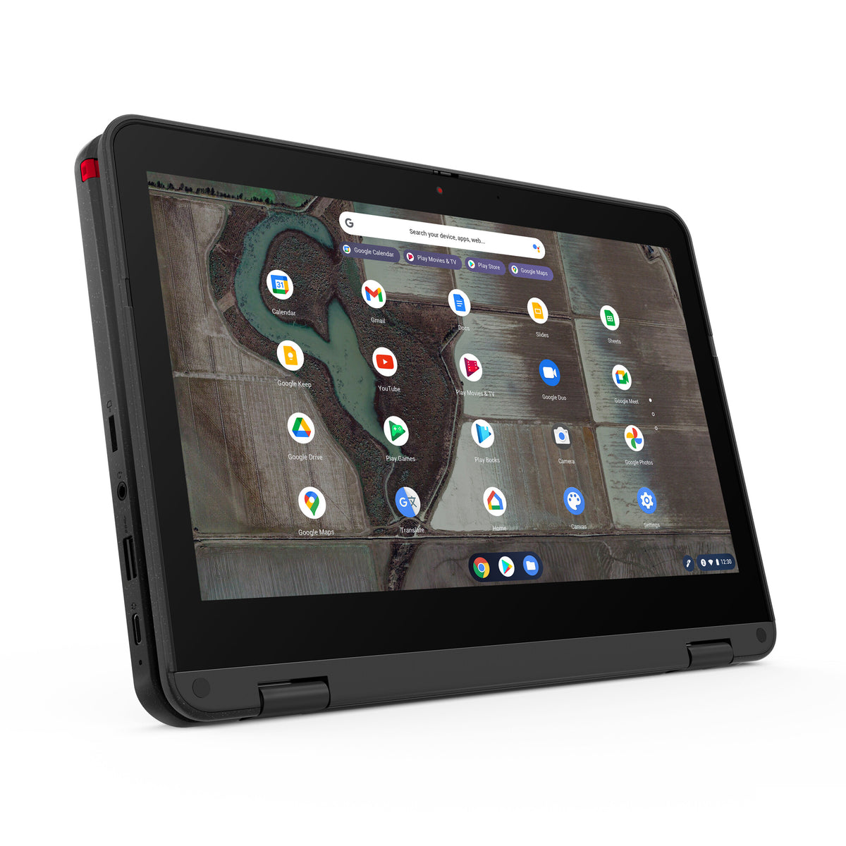 Lenovo 500e Chromebook - 29.5 cm (11.6") - Touchscreen - Intel® Celeron® N N5100 - 8 GB LPDDR4x-SDRAM - 64 GB eMMC - Wi-Fi 6 - ChromeOS - Grey