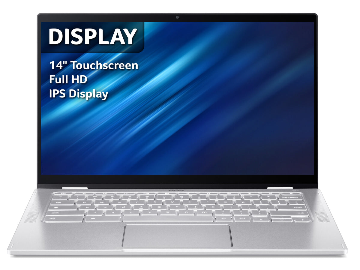 Acer Chromebook Enterprise Spin 514 - 35.6 cm (14") - Intel® Core™ i5-1130G7 - 8 GB LPDDR4x-SDRAM - 128 GB SSD - Wi-Fi 6 - ChromeOS - Silver