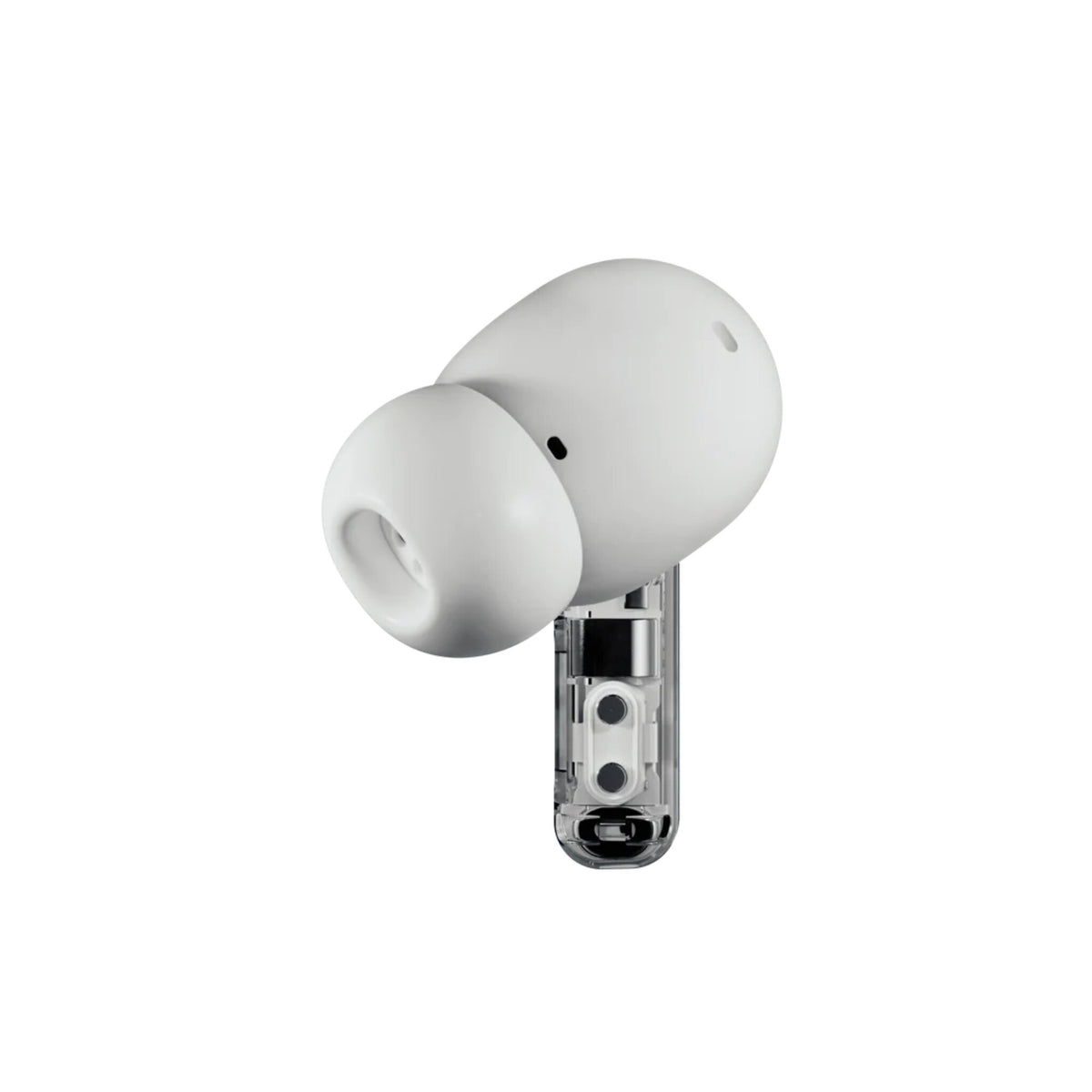 Nothing Ear (a) - True Wireless Stereo (TWS) In-ear Bluetooth Earbuds in Transparent / White