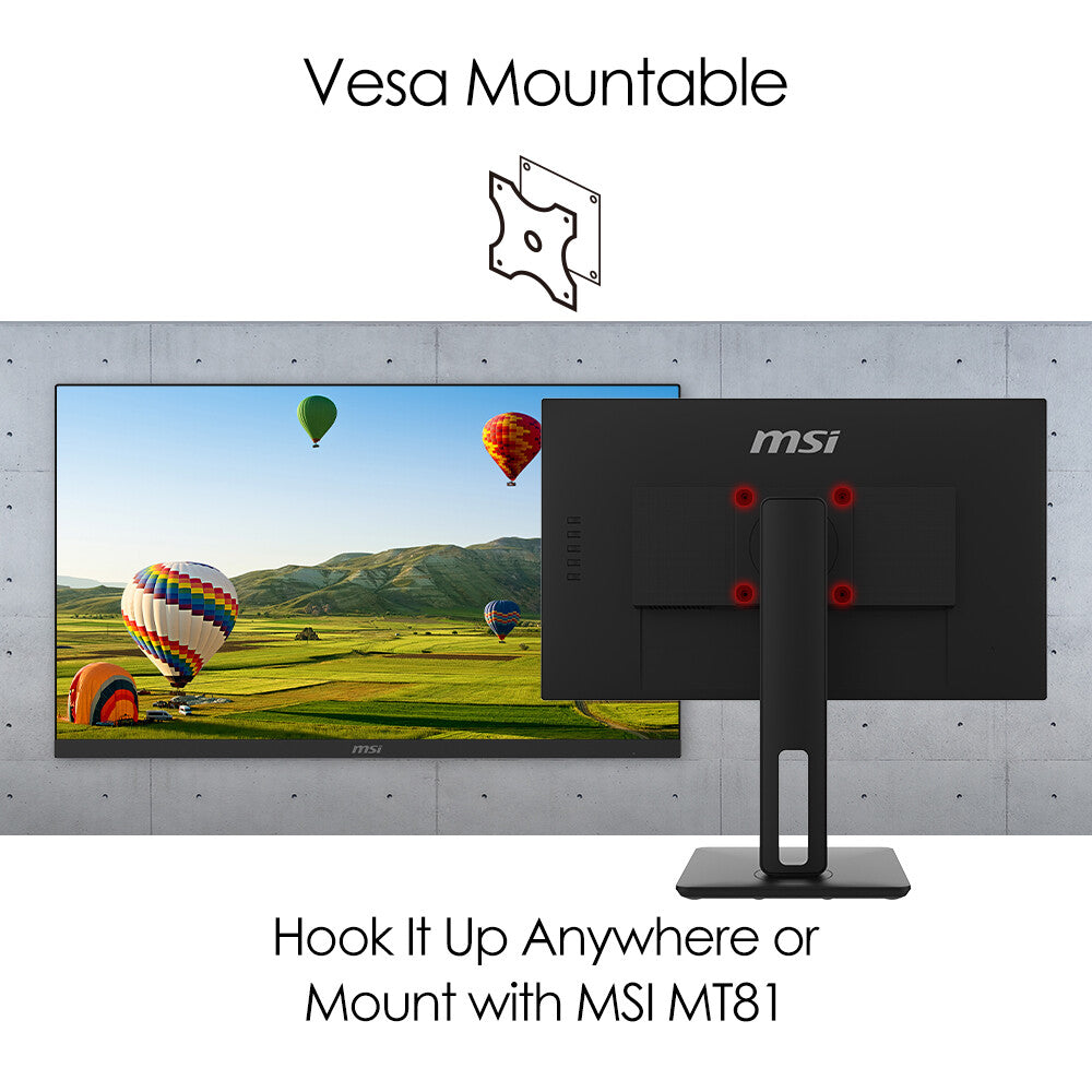 MSI Pro MP242P - 60.5 cm (23.8") - 1920 x 1080 pixels FHD Monitor