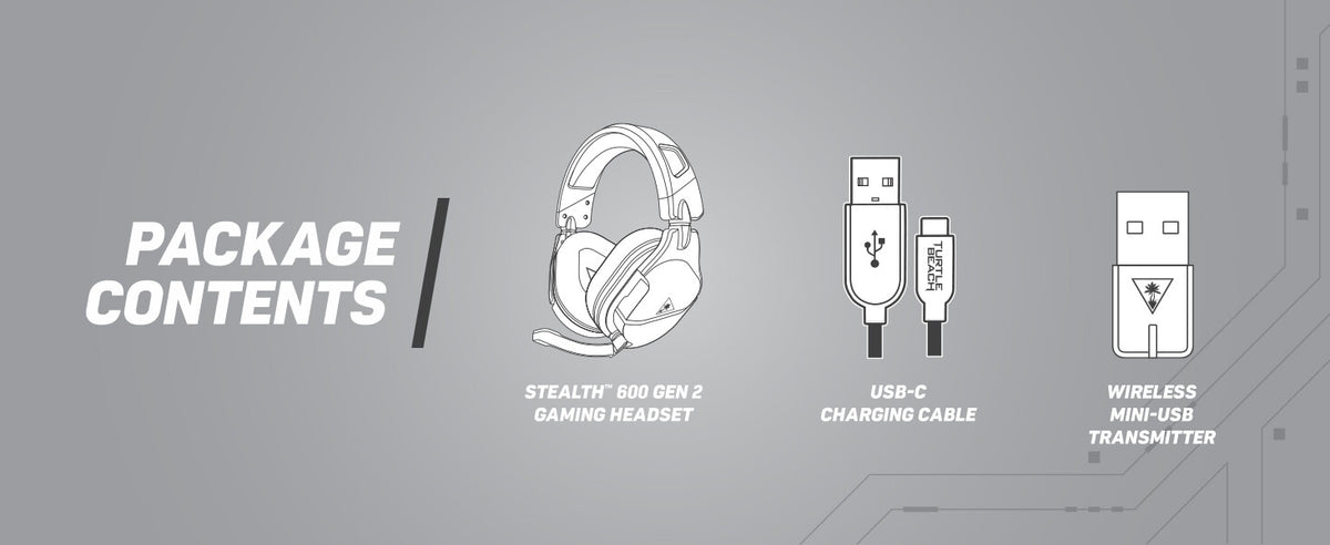 Turtle Beach Stealth 600 (2nd Gen) - USB Type-C Wired & Wireless Gaming Headset for PS4 / PS5 in Black