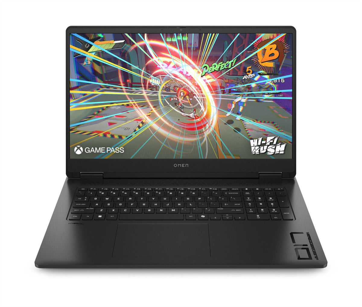 HP OMEN 17-db0012na AMD Ryzen™ 7 8845HS Laptop 43.9 cm (17.3") Full HD 16 GB DDR5-SDRAM 1 TB SSD NVIDIA GeForce RTX 4070 Wi-Fi 6E (802.11ax) Windows 11 Home Black
