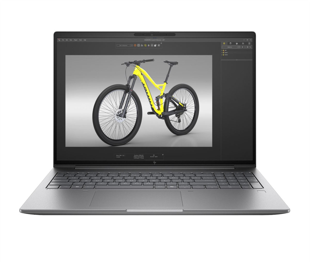 HP ZBook Power G11 A AMD Ryzen™ 9 8945HS Mobile workstation 40.6 cm (16") WQXGA 64 GB DDR5-SDRAM 2 TB SSD NVIDIA RTX 2000 Ada Wi-Fi 6E (802.11ax) Windows 11 Pro AI Workstation, AI PC Grey