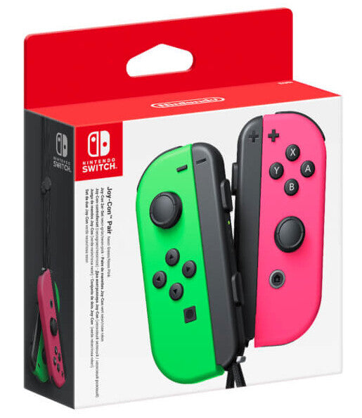 Nintendo Joy-Con - Bluetooth Gamepad in Neon Pink & Neon Green