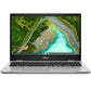 ASUS Chromebook - 39.6 cm (15.6") - Touchscreen - Intel® Celeron® N4500 - 8 GB LPDDR4x-SDRAM - 64 GB eMMC - Wi-Fi 6 - ChromeOS - Silver