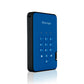 iStorage diskAshur2 - Secure Encrypted External solid state drive in Blue - 4 TB