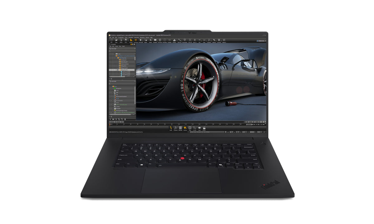 Lenovo ThinkPad P1 (Gen 7) Laptop - 40.6 cm (16&quot;) - Intel Core Ultra 7 155H - 32 GB LPDDR5x-SDRAM - 1 TB SSD - NVIDIA GeForce RTX 4060 - Wi-Fi 7 - Windows 11 Pro - Black