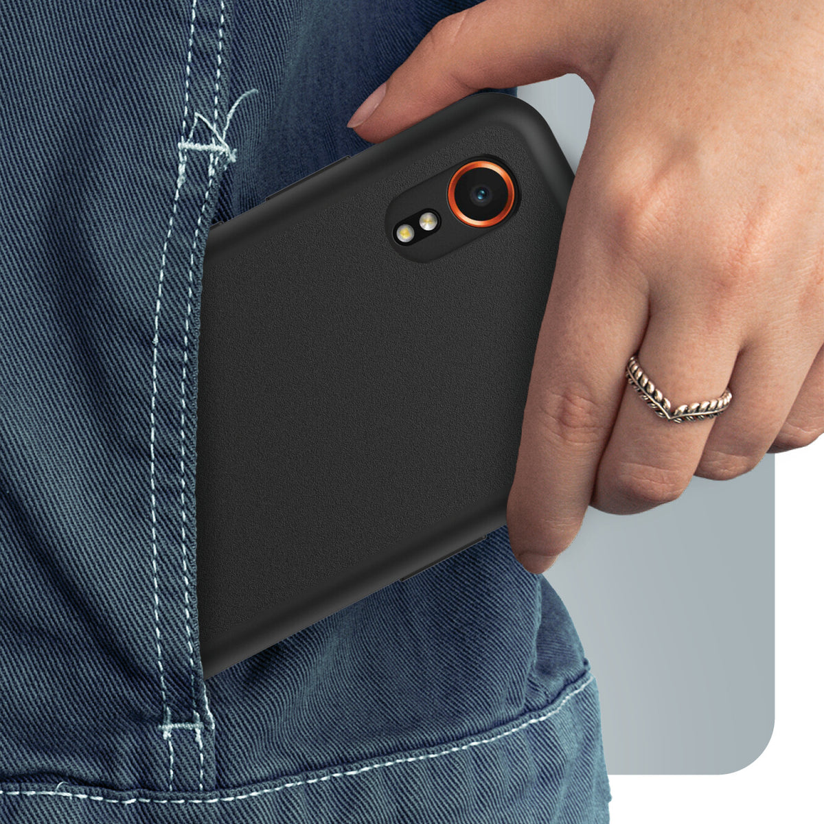 OtterBox React Series for Galaxy XCover 7 in Black