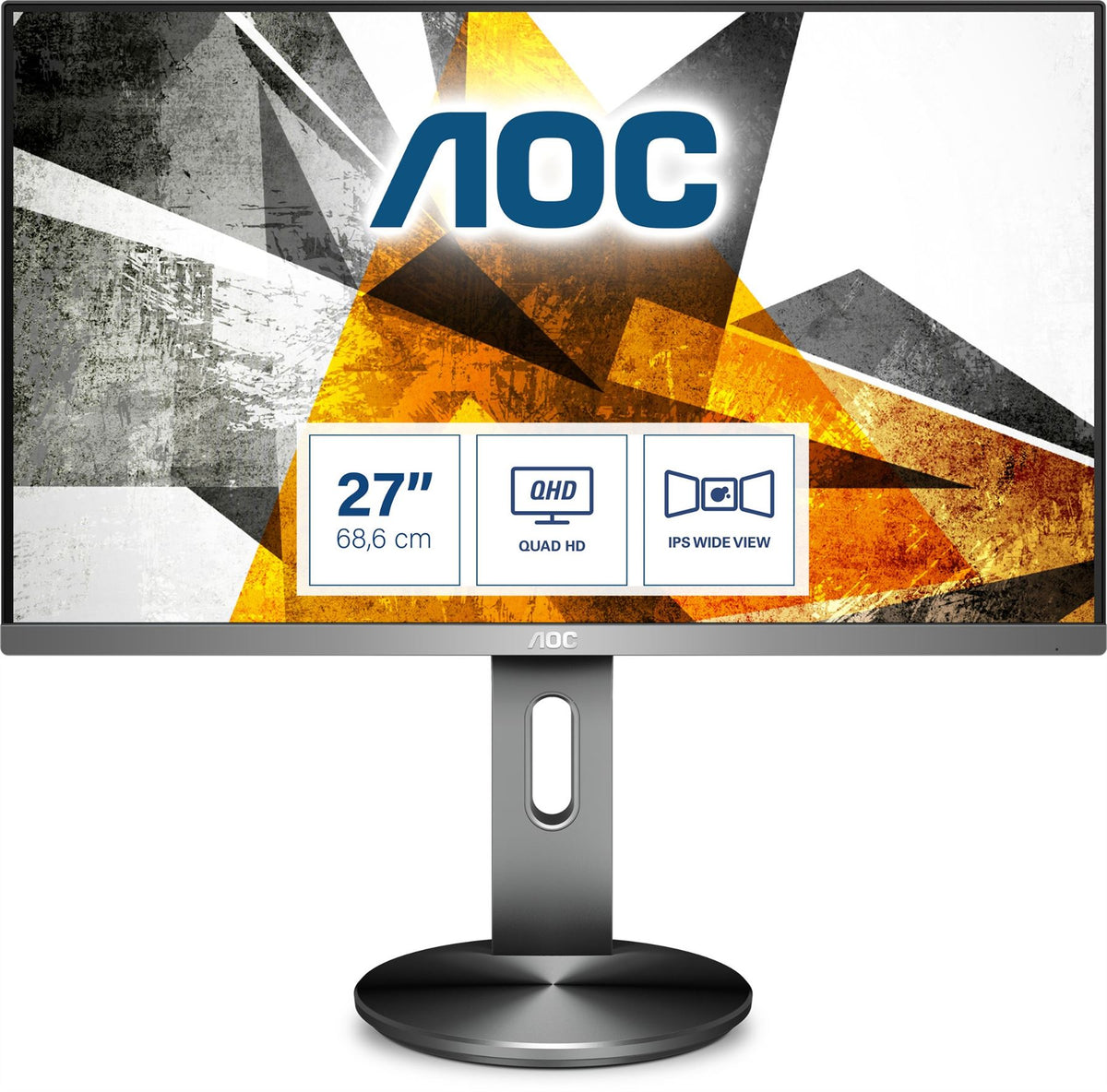 AOC 90 Series Q2790PQE Computer Monitor 68.6 cm (27") 2560 x 1440 pixels Quad HD LED Black