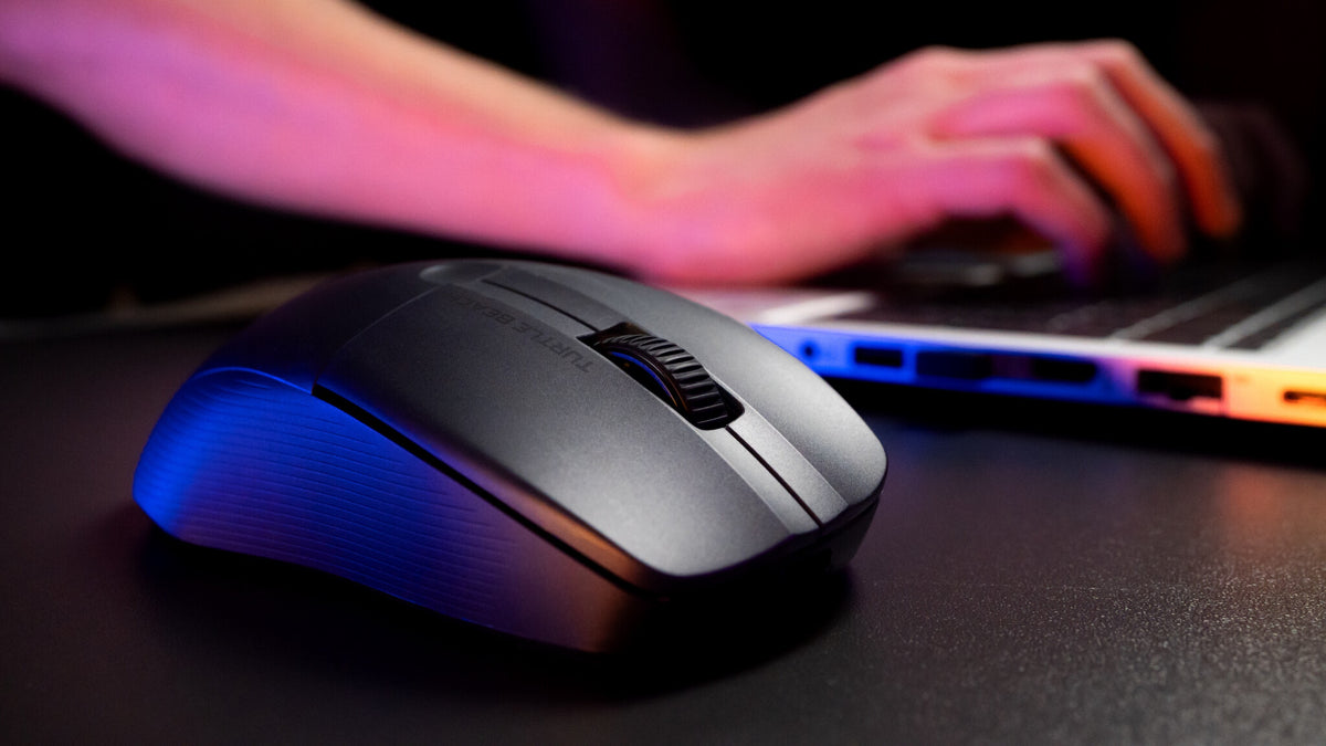Turtle Beach Pure Air - Ultra-Light RGB Wireless Gaming Mouse in Black - 26,000 DPI